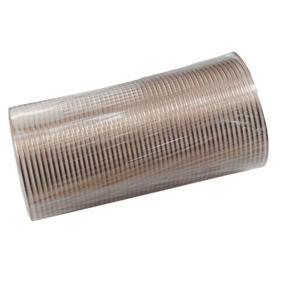 Bronsdraadversterkte TPU-leidingen 0,6 mm Flexible duct hose voor machinebouw
