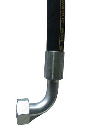 Ingenieursmachines Hoogdruk gebreide rubber hydraulische slang voor gietbehoeften